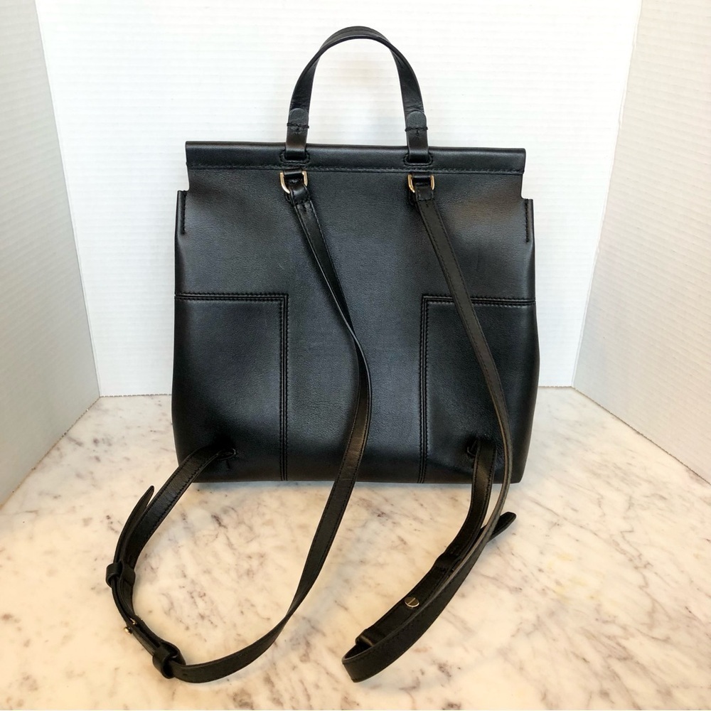 Black Tory Burch Block T Backpack OS - Picture 6 of 14